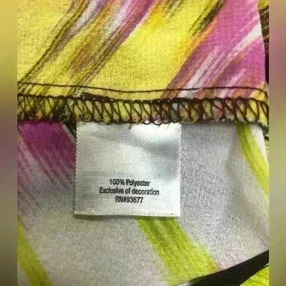 ANA A NEW APPROACH BEACH/CASUAL POOL COVER UP SHEER SUMMER TOP SZ XL - Picture 8 of 10